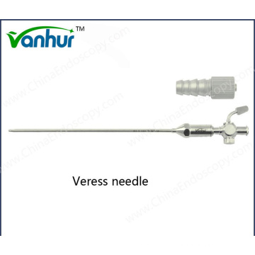 Agulha laparoscópica de Veress para instrumentos cirúrgicos